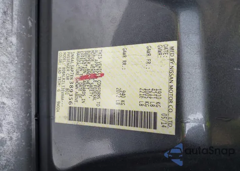 2014 Nissan Altima 2.5 S from USA, damaged, VIN 1N4AL3AP7EN389356